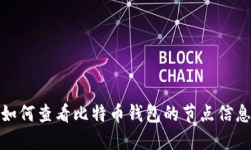 如何查看比特币钱包的节点信息