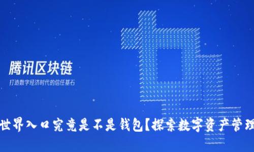 区块链世界入口究竟是不是钱包？探索数字资产管理的关键