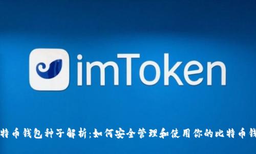 比特币钱包种子解析：如何安全管理和使用你的比特币钱包