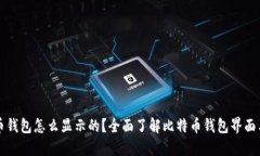 比特币钱包怎么显示的？